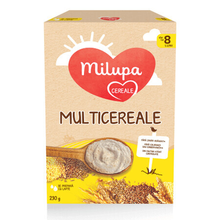 Multicereali, +8 mesi, 230 g, Milupa