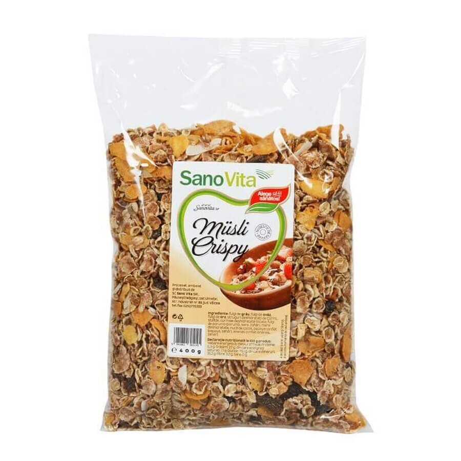 Krokante Musli, 400 gr, Sanovita