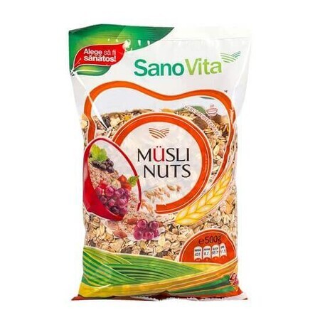 Musli Nuts, 500 gr, Sanovita