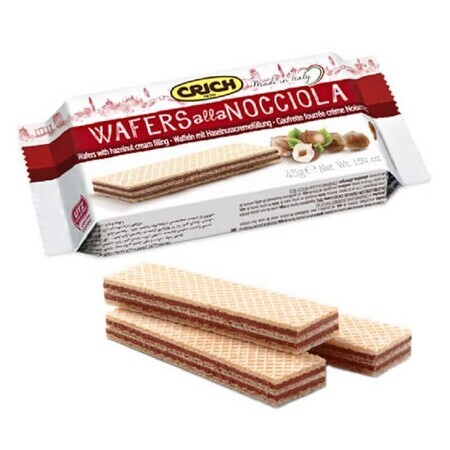 Napolitana con crema di nocciole, 45 g, Crich