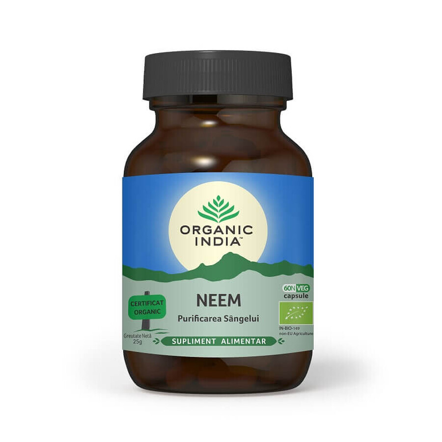 Neem, 60 capsule, Organic India