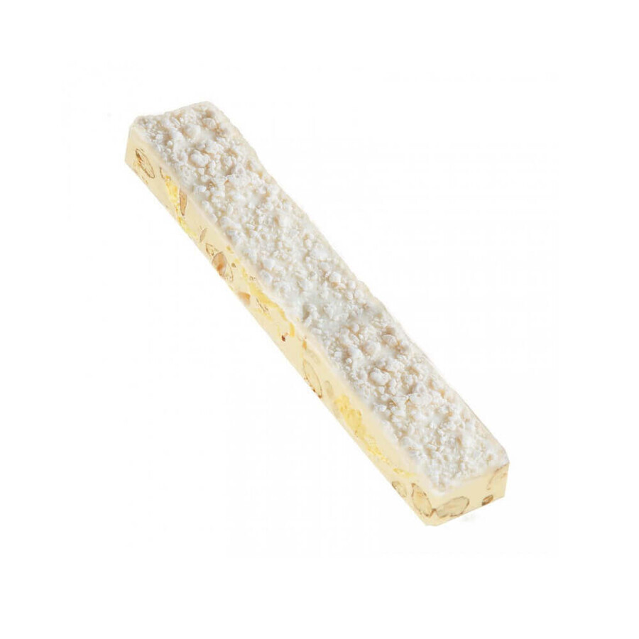 Nougat Bar with white chocolate, 100g, Quaranta