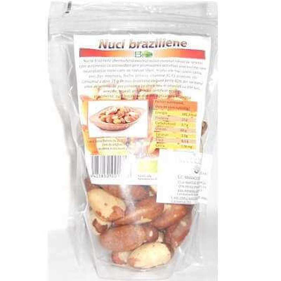 Organic shelled Brazilian walnuts, 150 g, Managis