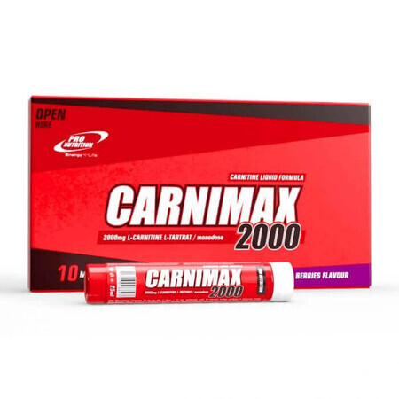 Carnimax 2000, 10 vials, Pro Nutrition