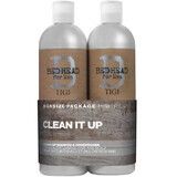 Offer Package Shampoo + Conditioner for men Bed Head for Men Clean Up Daily, 750 + 750 ml, Tigi