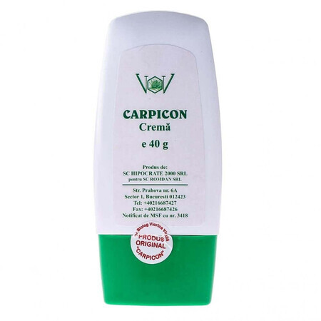 Carpicon cream, 40 g, Romdan