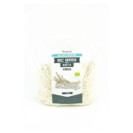 Riso Arborio Biologico per Risotti, 500 gr, Nature4Life