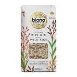 Riso misto con riso selvatico, biologico, 500g, Biona