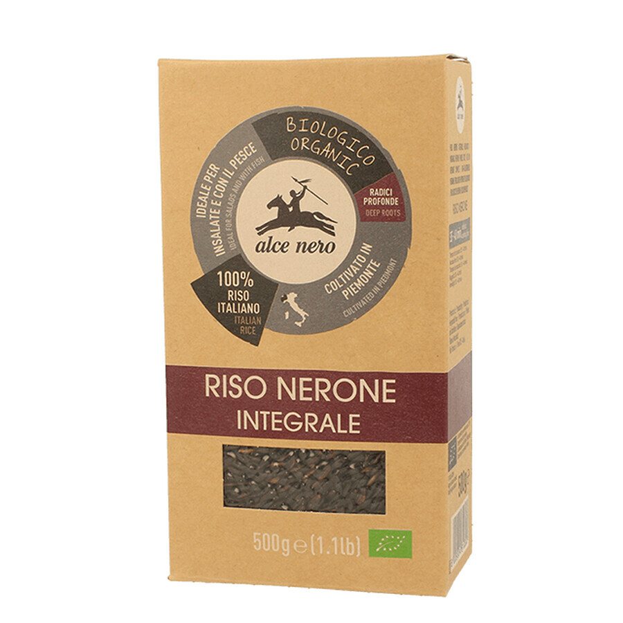 Riso Nerone Integrale Biologico Alce Nero 500g