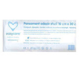 Sterile adhesive dressing with absorbent pad, 10x30 cm, EasyCare