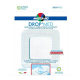 Master-Aid Drop Med - Medicazione in TNT Autoadesiva 12.5 x12.5cm, 5Medicazioni