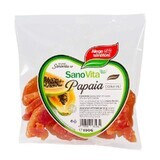 Papaya confitada, 100 gr, Sanovita