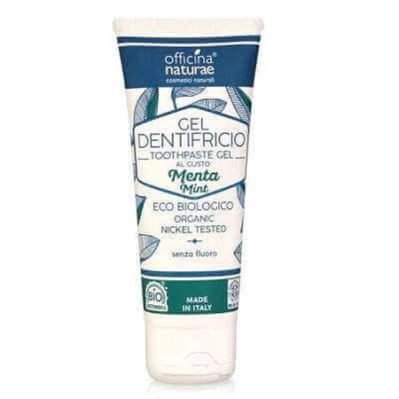 Dentifricio biologico al mentolato, 75ml, Officina Naturae