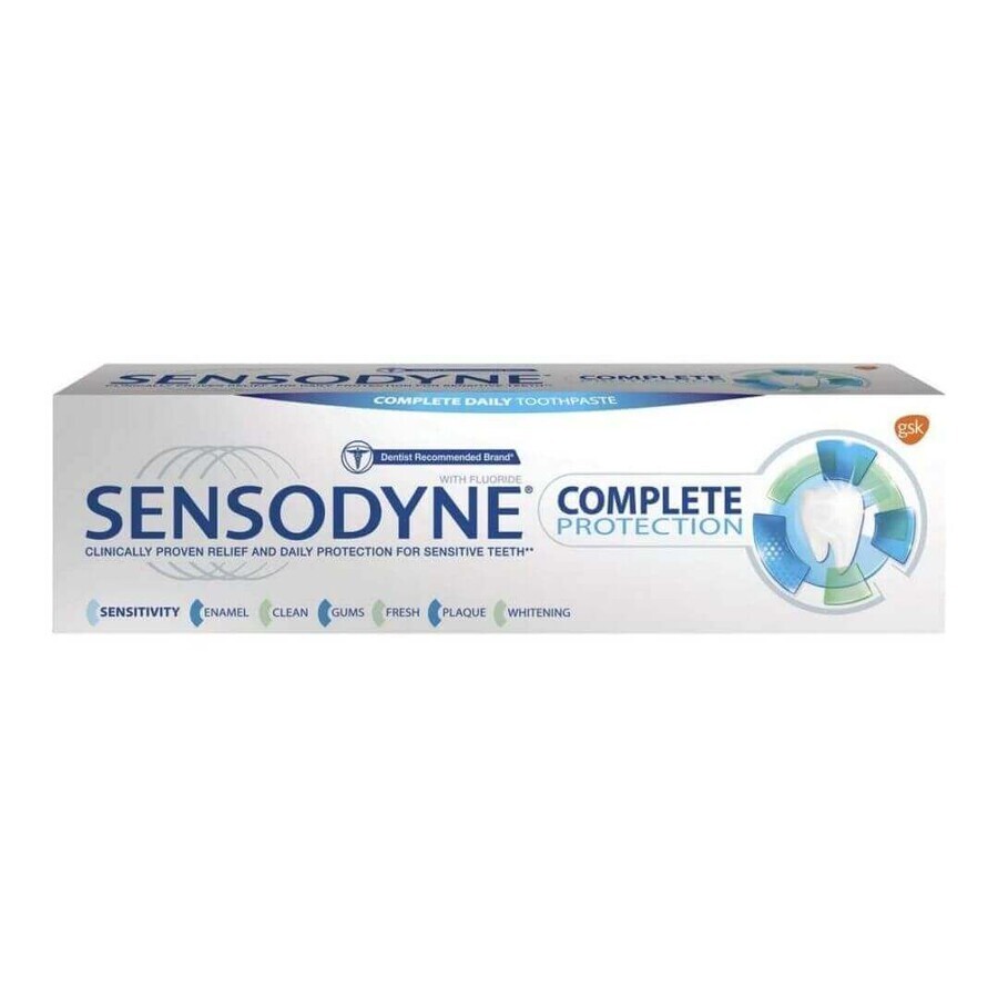 Dentifricio Protezione completa, 75 ml, Sensodyne
