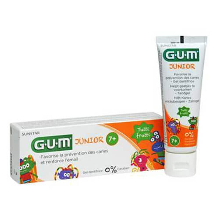 GUM Junior Dentifricio Bambini 7+ 50 ml