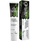 Whitening toothpaste with charcoal and matcha, 75 ml, Nordics