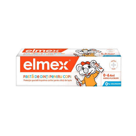 Toothpaste for children, 0-6 years, 50 ml, Elmex