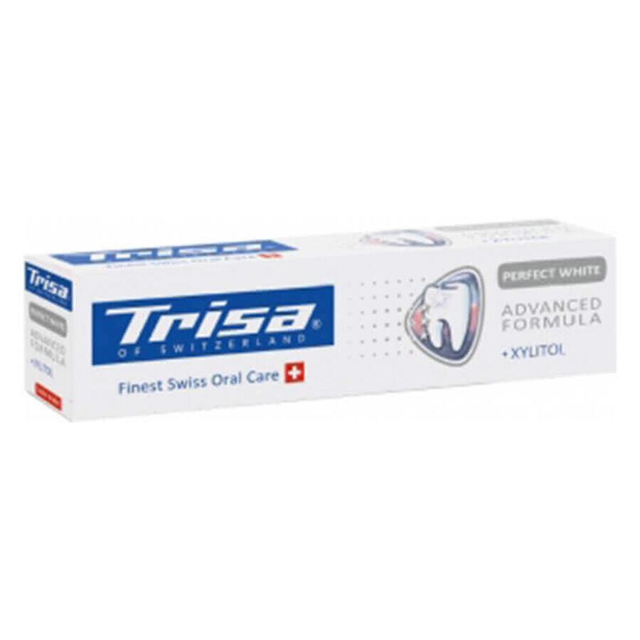 Dentifricio Perfect White, 75ml, Trisa