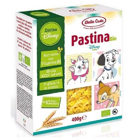 Farfalline Bio Winnie the Pooh pasta di semola di grano duro, 400 g, Dalla Costa