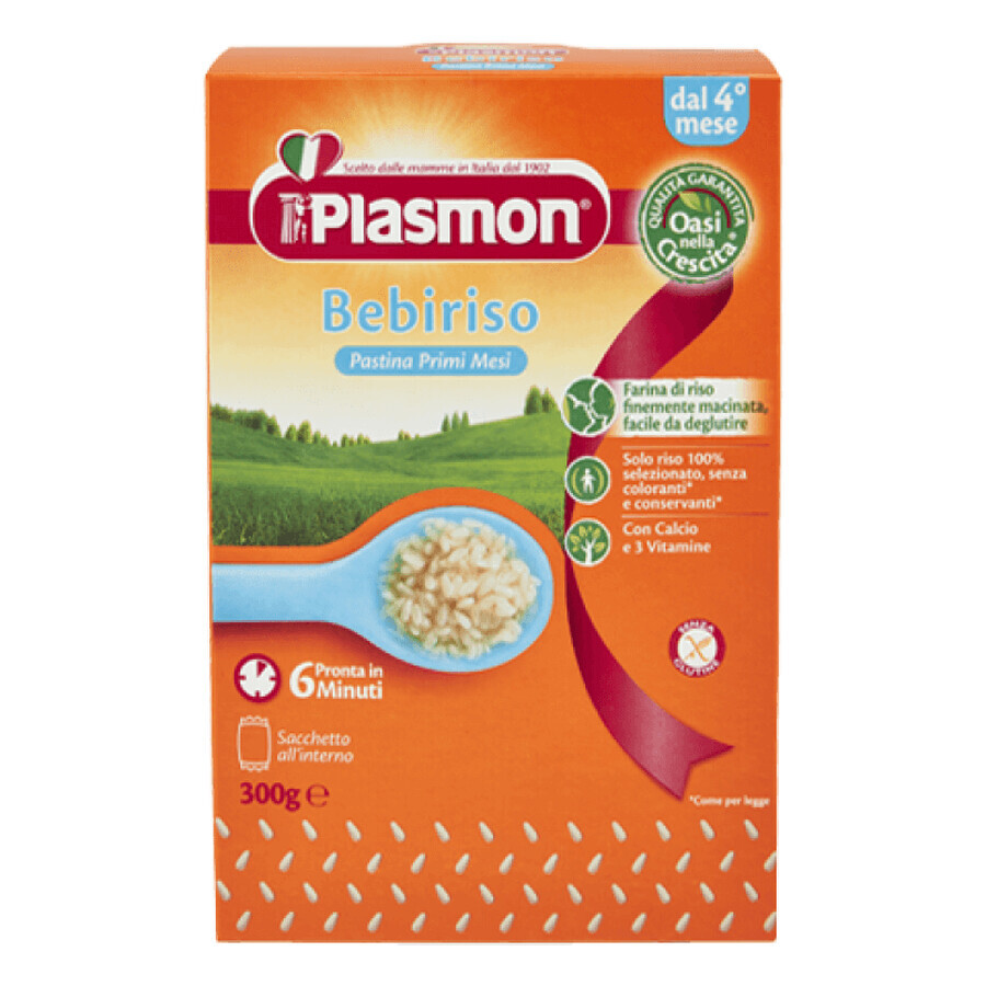 Gluten free pasta Bebiriso ,+4 months, 300 g, Plasmon