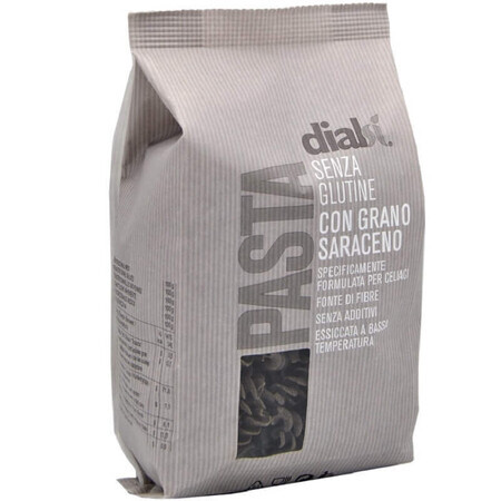 Fusilli di grano saraceno e riso integrale, 240 g, Dialsi