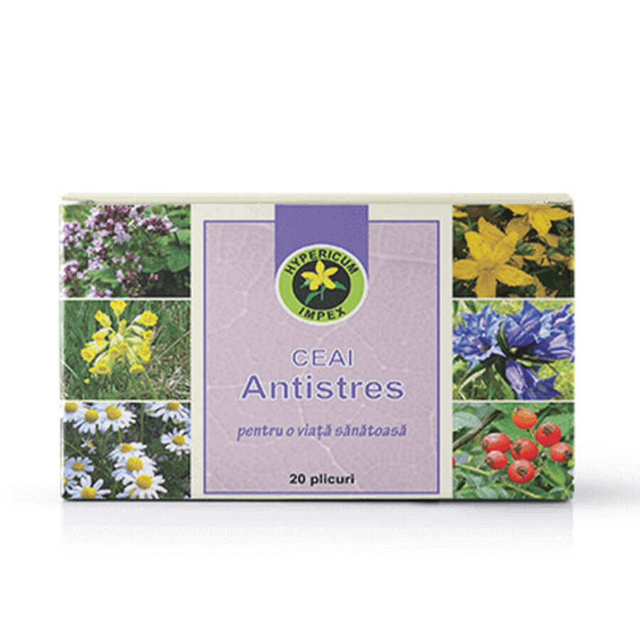 Tisana antistress, 20 bustine, Iperico