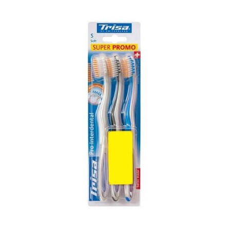 Toothbrushes, Interdental, trio soft, Trisa