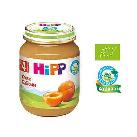 Bio-Aprikosenpüree, +4 Monate, 125 g, Hipp