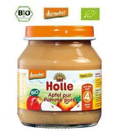 Organic apple puree, 125 g, Holle Baby Food