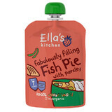 Organic salmon puree with vegetables, 130 gr, Ella's Kitchen