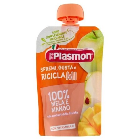 Spremi Gusta E Riciclami Mela E Mango Plasmon 100g