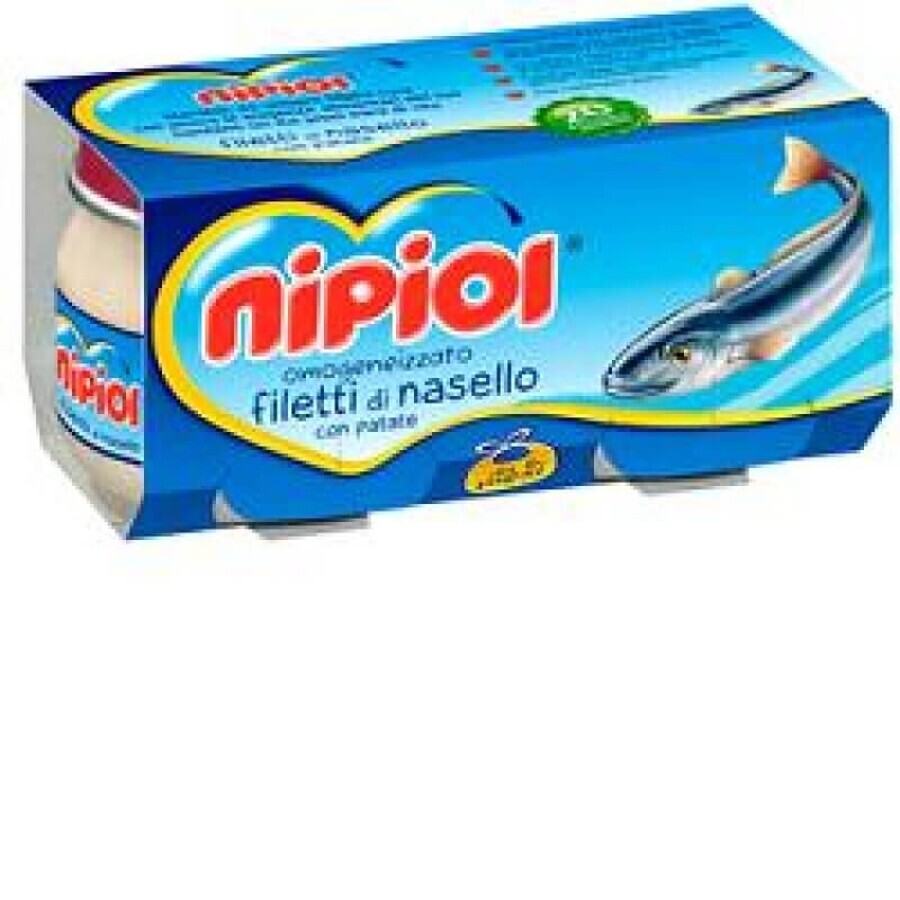 Nipiol Omog Nasello 80g 2pz