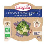 Organic Menu puree of broccoli, green beans and rice, +12 months, 230 g, BabyBio