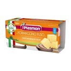 Piure omogenizat branzica Formaggino, +4 luni, 2x 80g, Plasmon