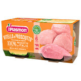 Plasmon Omogeneizzato Di Carne Vitello E Prosciutto Cotto 2x80g