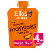 Organic Mango Puree Pouch, 70 g, Ella's Kitchen