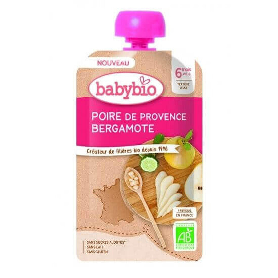 Birnen-Bergamotte-Püree Beutel, 120g, Babybio