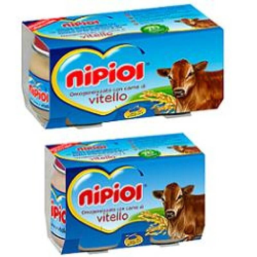 Nipiol Omog Vitello 80g 2pz