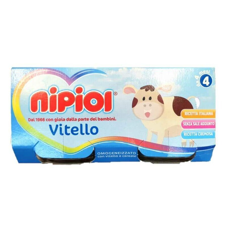 Nipiol Omog Vitello 80g 2pz