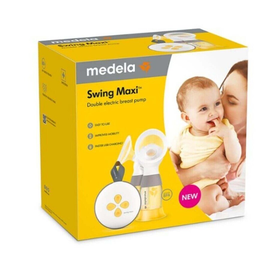 Tiralatte doppio elettrico, Swing Maxi, 2L, Medela