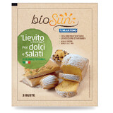 Biosun gluten-free baking powder, 3 sachets, 48 gr, S.Martino