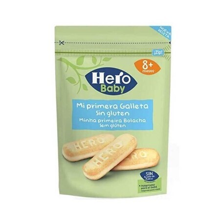 Mis primeras galletas sin gluten, +8 meses, 150 gr, Hero Baby