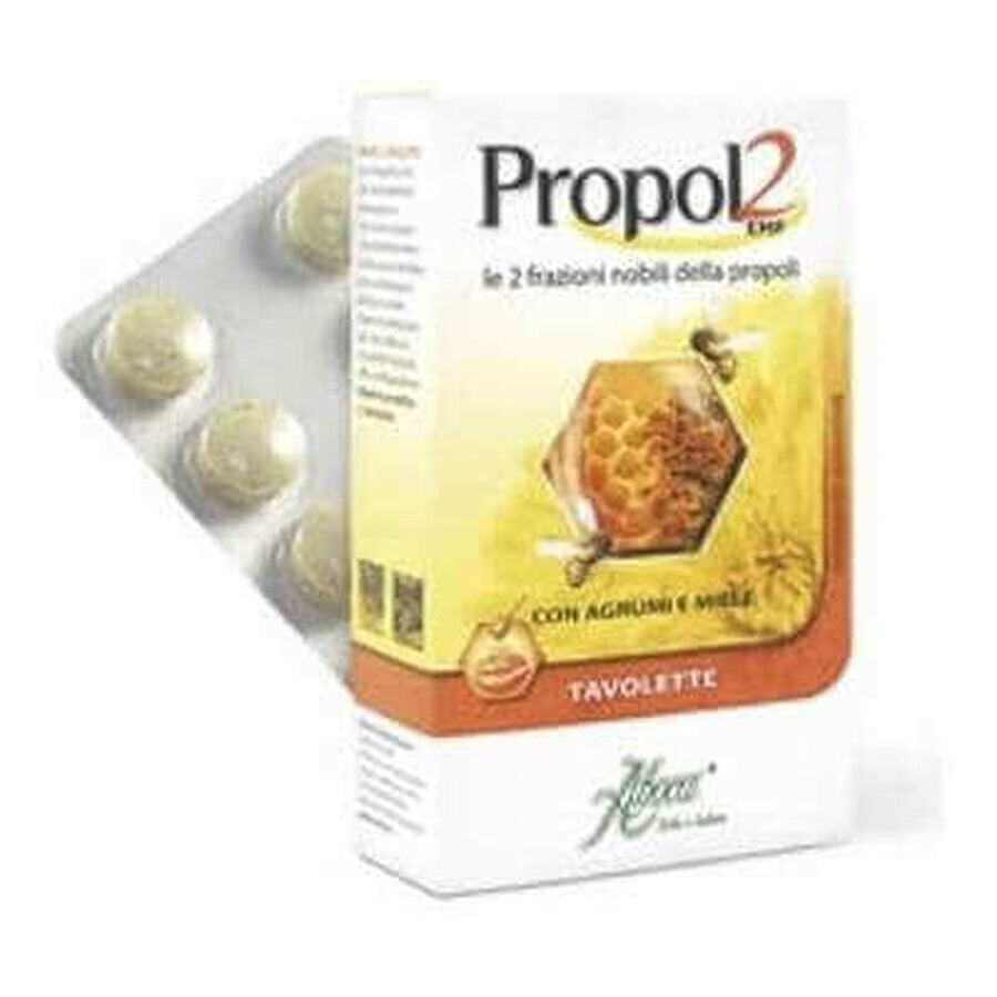 Propol 2 Emf with citrus fruits and honey, 30 tablets, Aboca