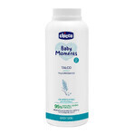 Chicco Baby Moments - Talco in polvere con Amido di Riso 0+ mesi, 150g