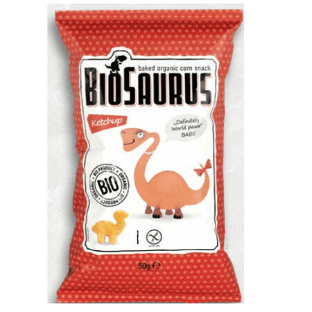 Glutenvrije soesjes van biologische maïs en ketchup, 50 g, Engeltje