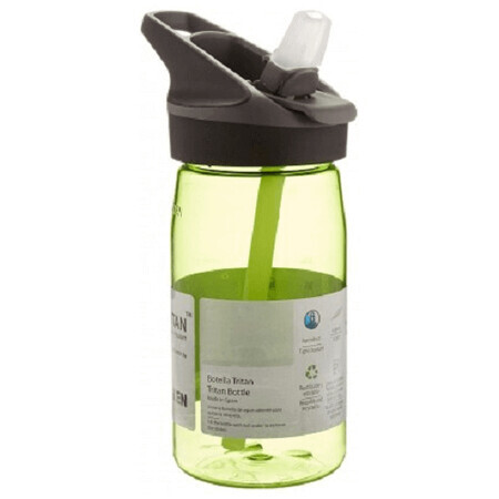 Contenitore in Tritan con coperchio automatico Verde, 450ml, Laken