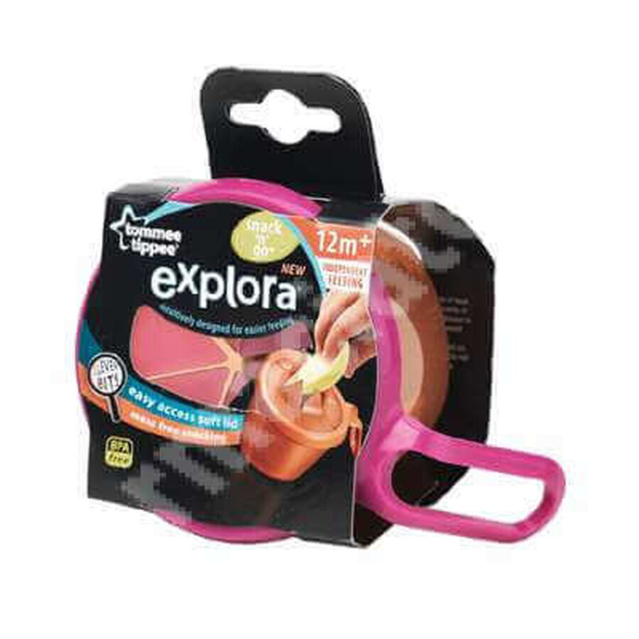 Tommee Tippee Explora Ciotola Facile Accesso Coperchio Silicone 12 M+ 1 Pezzo