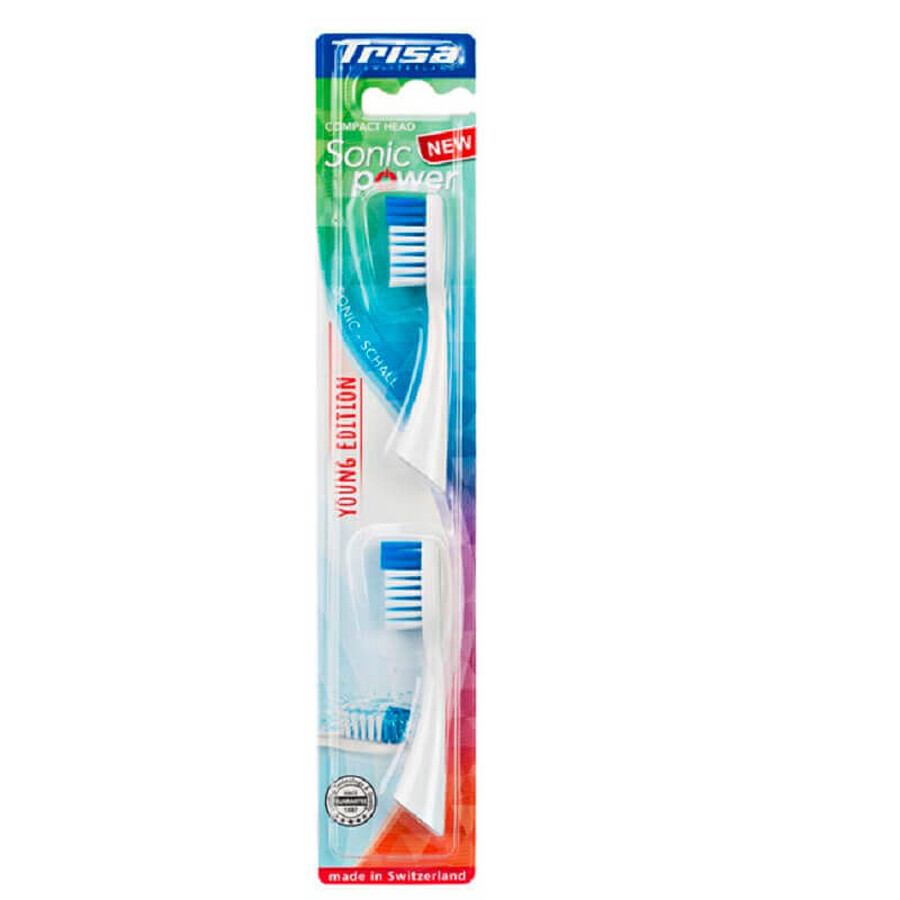 Riserva Spazzolini da denti, Sonic Power, Young Edition, Trisa