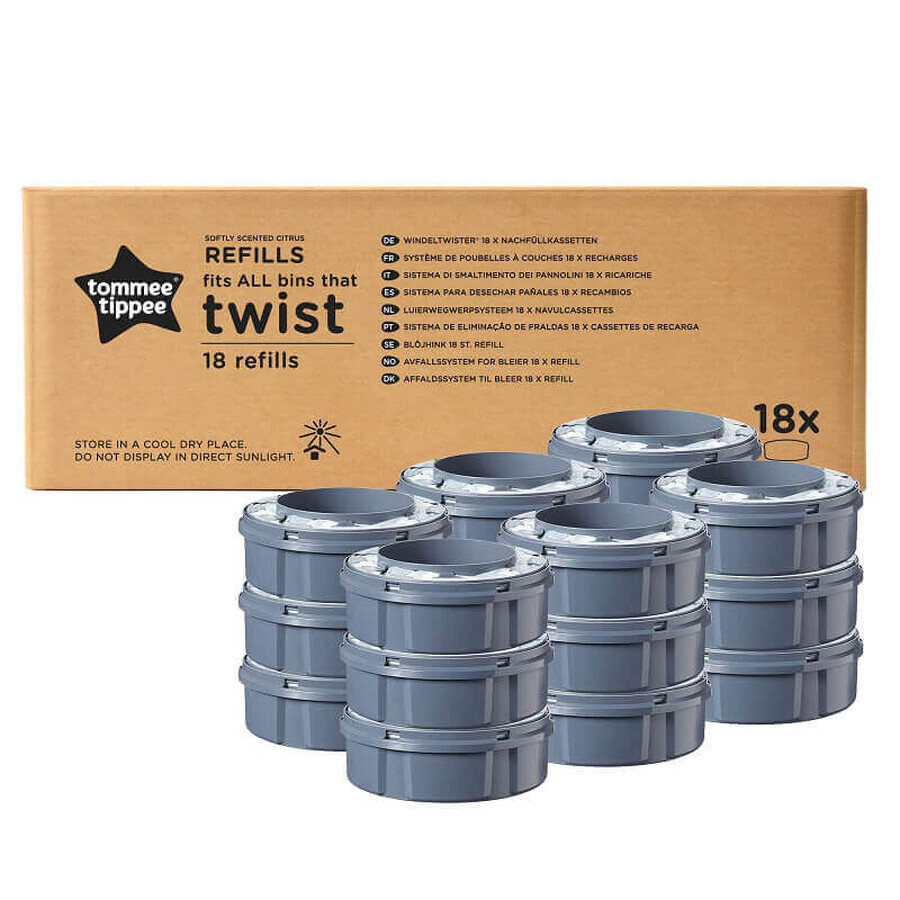 Folletos Twist&amp;Click, 18 unidades, Tommee Tippee