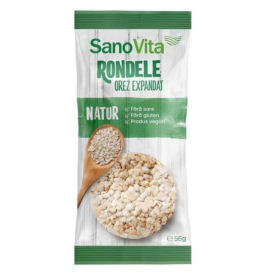 Polpette di riso soffiato, 56 gr, Sanovita